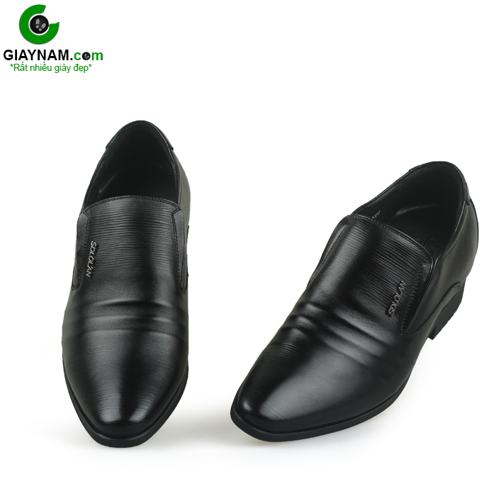 Giày cao 7cm cho nam màu đen; GC21070D3